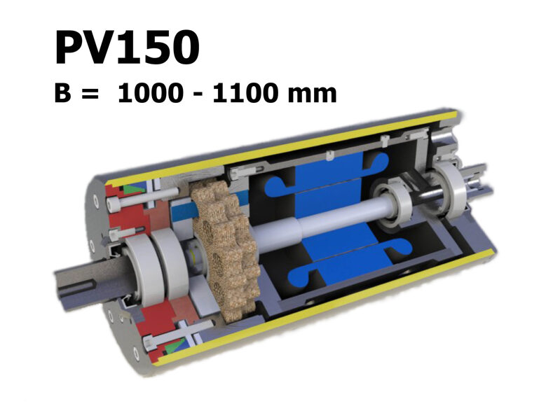 PV150 / délka pláště 1000 - 1100